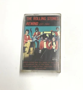 The Rolling Stones - Rewind (1971-1984) - 1984 Rolling Stones Records Cassette - Picture 1 of 4