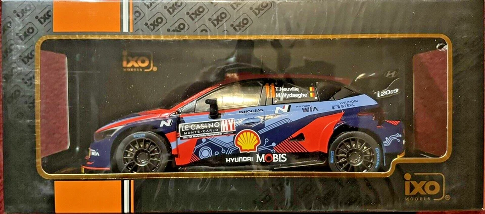 1:18 Hyundai i20 N 2022 Rally1 #11 WRC Rally Monte Carlo Neuville / Wydaeg IXO Foto 1 de 1