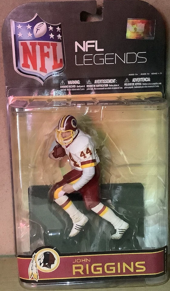 McFarlane NFL John Riggins Washington Commanders Legends Serie 4