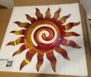 Metal wall art sun plasma cut Home decor farmhouse modern entrance gate decor - Picture 1 of 3