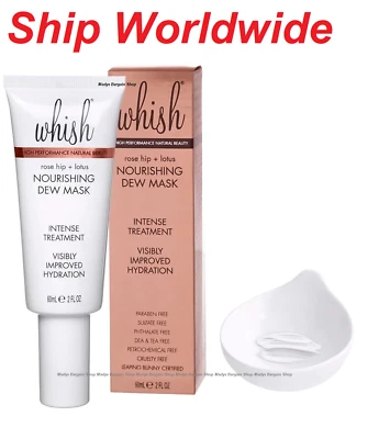 WHISH Rose Hip + Lotus NOURISHING DEW MASK Intense Treatment 2 oz - Image 1 of 4