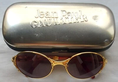 Gafas de sol vintage originales Jean Paul Gaultier 56-510. Con estuche. Japón, años 90. Foto 1 de 4