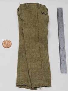 Dragon WWII British Soldier Tan Wool Pants 1:6 Scale 12" Action Figure Parts - Picture 1 of 7
