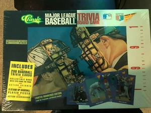 1991 Classic Major League BASEBALL TRIVIA Board Game Collectors Edition MLB NEW - Bild 1 von 1