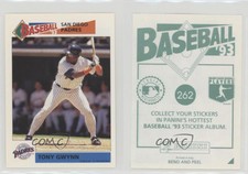 1993 Panini Album Stickers Tony Gwynn #262 HOF