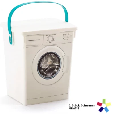 Waschmittelbox Waschpulverbox Waschmitteldose Waschmittelbehälter 16x19x23cm - Bild 1 von 2