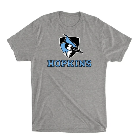Venley Official NCAA Johns Hopkins Blue Jays Premium Triblend T-Shirt Cover