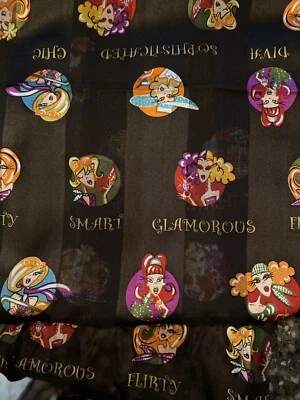 Cejon Accessories Sheer Oblong Brown Striped Scarf face mask Girlie Diva  Korea - Image 1 of 4