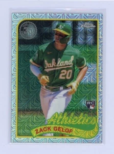 2024 Topps Chrome #T89C-1 ZACK GELOF Mojo Rookie Card Oakland Athletics - Picture 1 of 3
