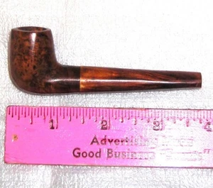 New Handmade smoking briar pipe. functional. 3¾" long. One of a Kind. - Picture 1 of 7