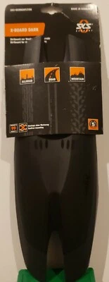 SKS X-Board Dark Downtube Fender: Matte Black - Image 1 of 4