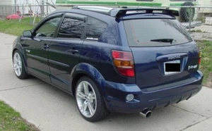 Spoiler For Pontiac Vibe 2002-2010 Rear Hatch Roof Unpainted Primer New - Picture 1 of 7