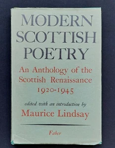 Modern Scottish Poetry 1920 - 1945 Maurice Lindsay 1948 Faber - Imagen 1 de 10