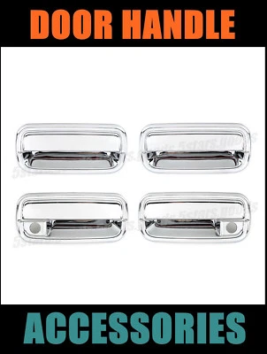 For 1990 1991 1992 1993 1994 1995 Toyota 4Runner Chrome Side Door Handle Covers - image 1 of 4