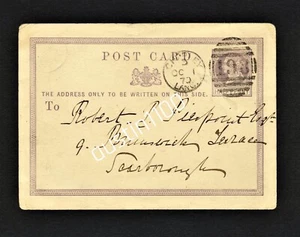 Rare 1870 Britain's First Post Card Dated 1st October 1870 First Day of Issue - Picture 1 of 2