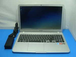 SAMSUNG Notebook 5 15.6" FHD AMD Ryzen 5 2500U 2GHz 8GB RAM 1 TB HDD +Charger - Picture 1 of 24