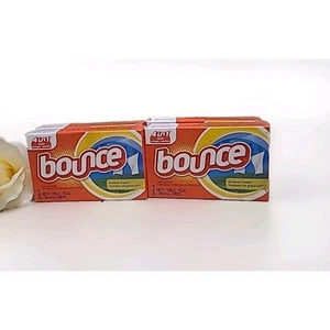 Bounce  Fabric Softener Sheets - Outdoor Fresh 2 Sheets Pack Of 4 Total 8 Sheets - Picture 1 of 3