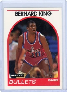 1989 NBA Hoops #240 Bernard King Washington Bullets - Picture 1 of 6