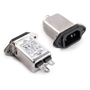 Yunpen YB03A1-B Iec-Netzfilter Presa Dispositivo a Freddo 250VAC 3A - Imagen 1 de 2