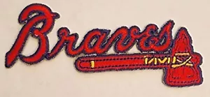 Atlanta Braves MLB Baseball bestickt Bügelbild Patches 2 3/4 x 4" - Bild 1 von 1