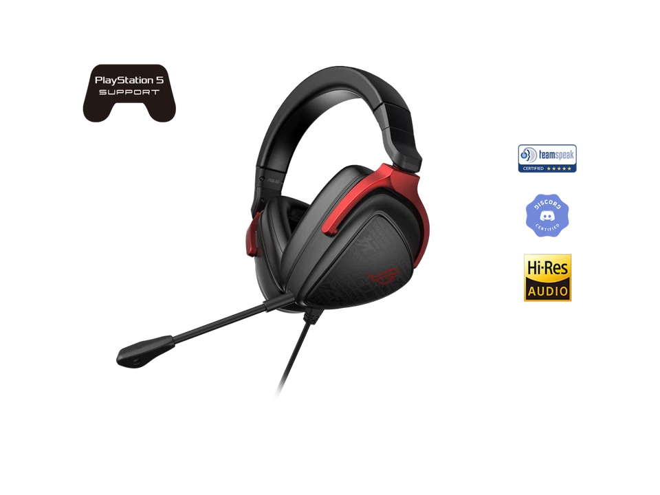 ASUS ROG Delta S Core Wired 3.5mm Gaming Headset with Mic 40mm Essence
