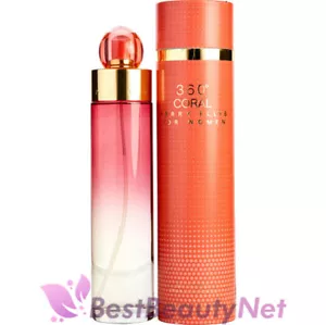 360 Coral by Perry Ellis for Women 6.8oz Eau De Parfum Spray - Picture 1 of 1