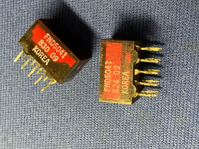 FND5041 FSC FND-5041 SUPERDIGIT LED DISPLAY TIN LEADS NOS LAST ONES QTY-1 - Image 1 of 2