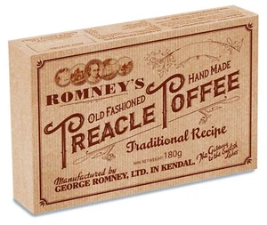 Romneys Old Fashioned Treacle Toffee Gift Box 180g - Picture 1 of 1