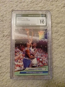1992 ultra Shaquille O'Neal Rookie cgc 10 GEM MINT!!!  HOF!!! - Picture 1 of 2