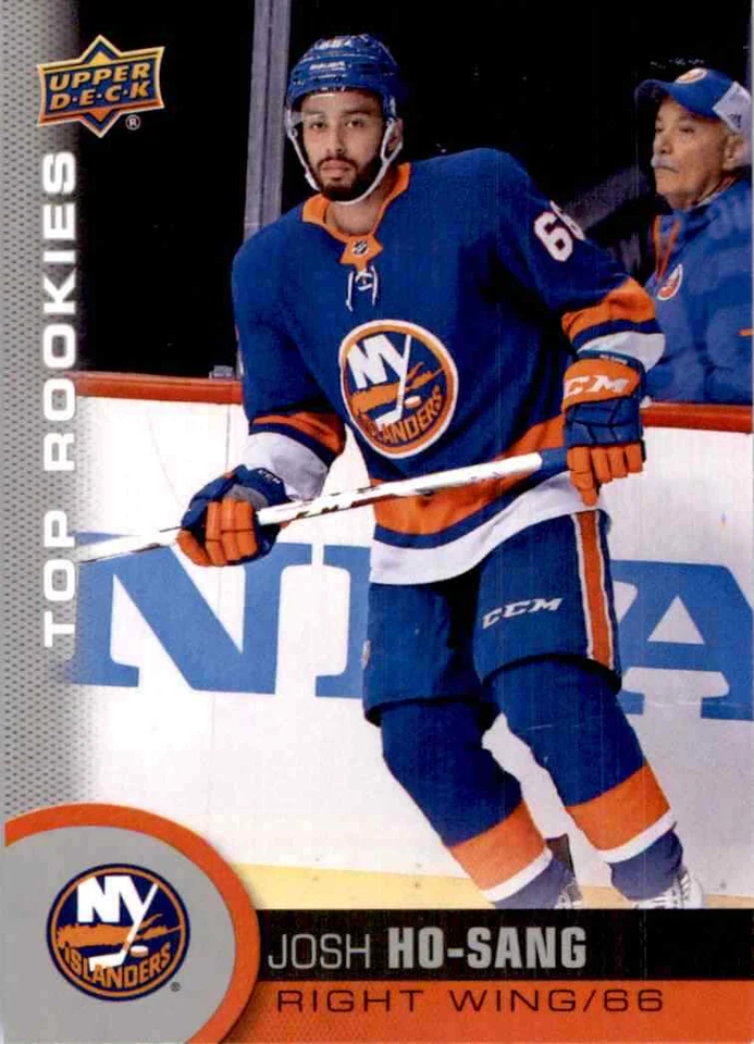 2017-18 Upper Deck Top Rookies Josh Ho-Sang RC #TR-7 - Image 1 of 2