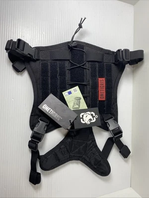 Chaleco arnés táctico para perro One Tigris mediano (M) NEGRO nuevo con etiquetas Foto 1 de 4
