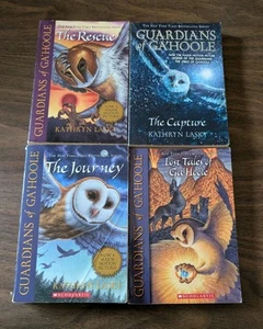 Lot of 4 Guardians of Ga'hoole Trade Paperback Books by Kathryn Lasky - Picture 1 of 1