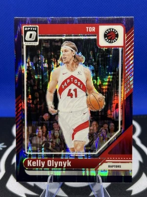 2024-25 Donruss Optic Purple Shock - Kelly Olynyk #152 - Toronto Raptors 🏀 - Image 1 of 2