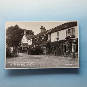 Barnby Moor Postcard C1932 Real Photo Nottingham Ye Olde Bell Hotel Pub - Picture 1 of 2