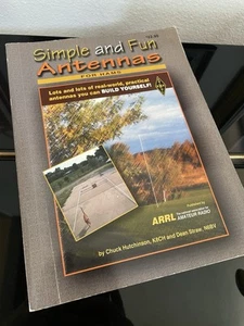 Simple and Fun Antennas for Hams by Chuck Hutchinson / Dean Straw TPB AARL VG+ - Picture 1 of 11
