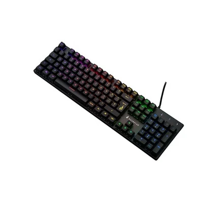 Verbatim tastiera Giocare USB QWERTY Italiano Nero con retroilluminazione LED RG - Immagine 1 di 2