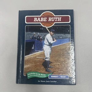 BABE RUTH ~ BASEBALL LEGENDS ~ HARDCOVER 1992 ~ CHELSEA HOUSE - Foto 1 di 7
