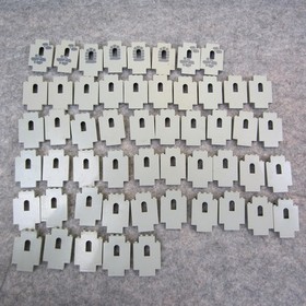 VINTAGE LEGO Knights Castle Wall Brick Pieces LOT 50 + BULK OLD GREY 6080 6073