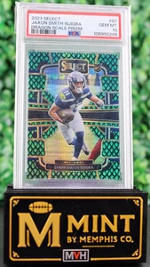Jaxon Smith-Njigba 2023 Select RC Dragon Scale Prizm RC/70 PSA 10 SP Seahawks - Imagen 1 de 3