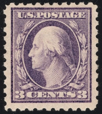 US Scott # 464 3c Washington MLH F/VF - Image 1 of 2