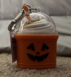Bath & Body Works Spiced Pumpkin Latte with Straw Pocketbac Holder 2022 - Picture 1 of 2