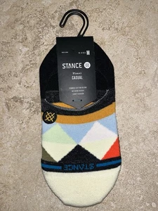 NWT Stance Casual TRI No Show Socks Medium 8-10.5 - Picture 1 of 2