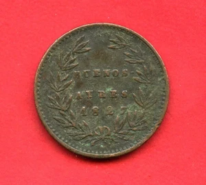 1827 - ARGENTINA - LOTTO/M47657 - 5/10 REAL BUENOS AYRES - Picture 1 of 2