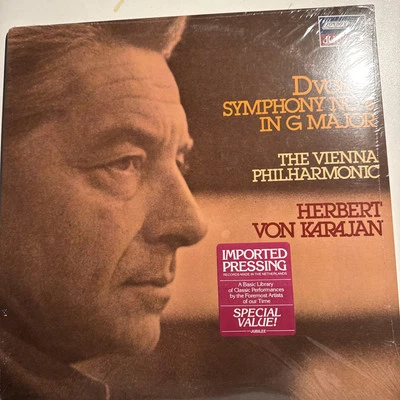 LP 33 DVORAK - HERBERT VON KARAJAN (SYMPHONY No8 IN G MAJOR)  New Foto 1 de 2