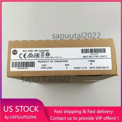 NEW Factory Sealed AB 1747-L541 SLC 500 CPU Controller Processor Module 1747L541 - Image 1 of 3