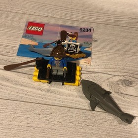 LEGO Legoland Pirates 6234 Renegade&rsquo;s Raft 100% Complete W/Instructions, No Box