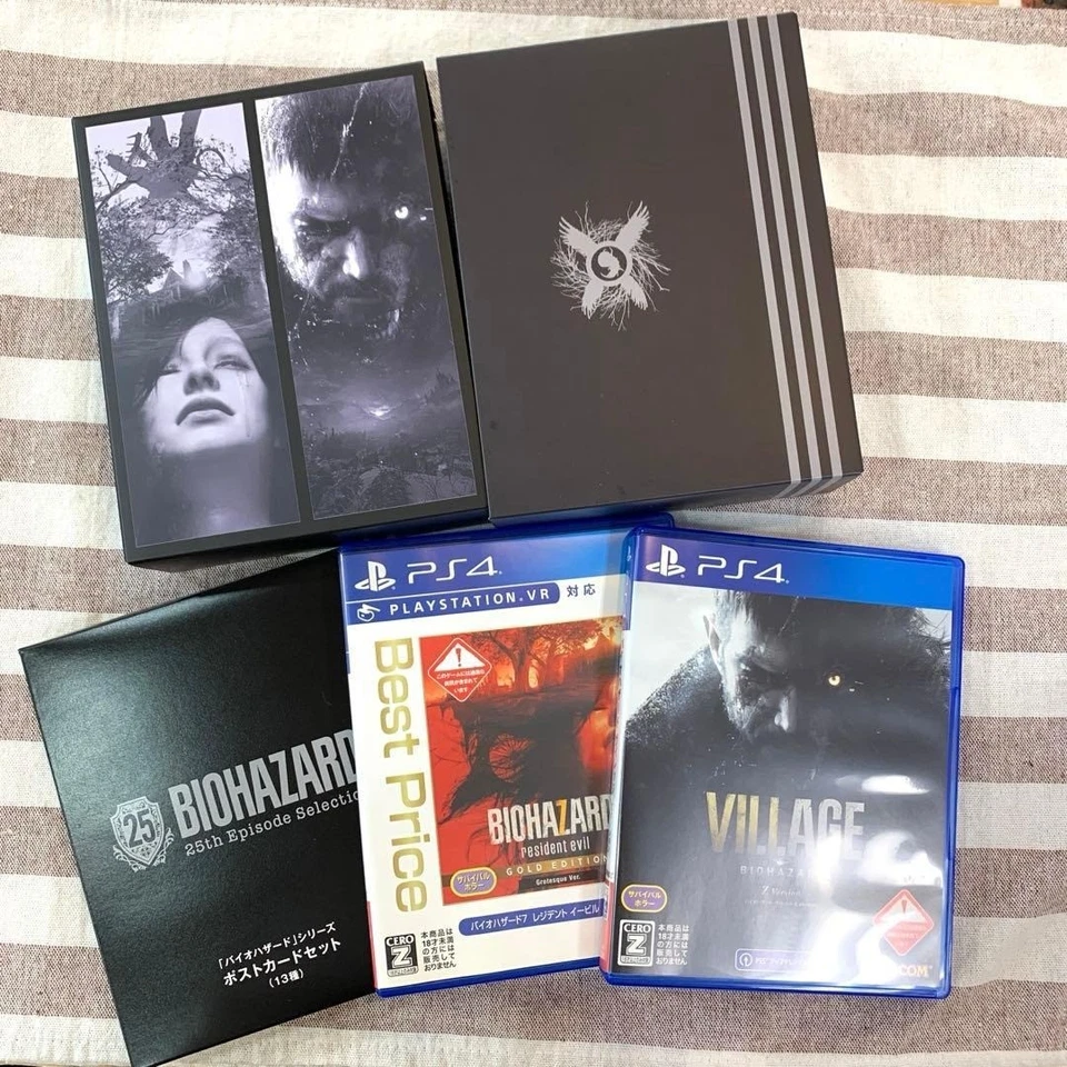 Biohazard 25th Episode Selection Vol.3 (PS4, importación de Japón) Resident Evil 7 dorado  Foto 1 de 1