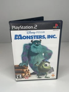 Disney Pixar Monsters Inc PS2 Playstation 2 Complete CIB Excellent - Picture 1 of 6