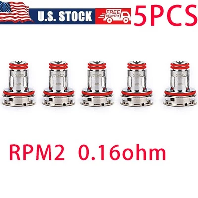 5Pcs RPM2 0.16ohm DC Mesh Coil Series Hardware Accessories NEW - Image 1 of 4