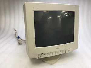 Vintage Dell Trinitron UltraScan D1526TX-HS 15" PC CRT Gaming Monitor - Picture 1 of 8